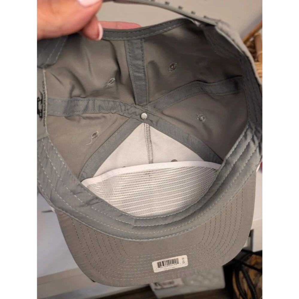 NWT Dover Bluff Hat Co. Gray Rope Trucker Snapback Hat - Picture 5 of 7